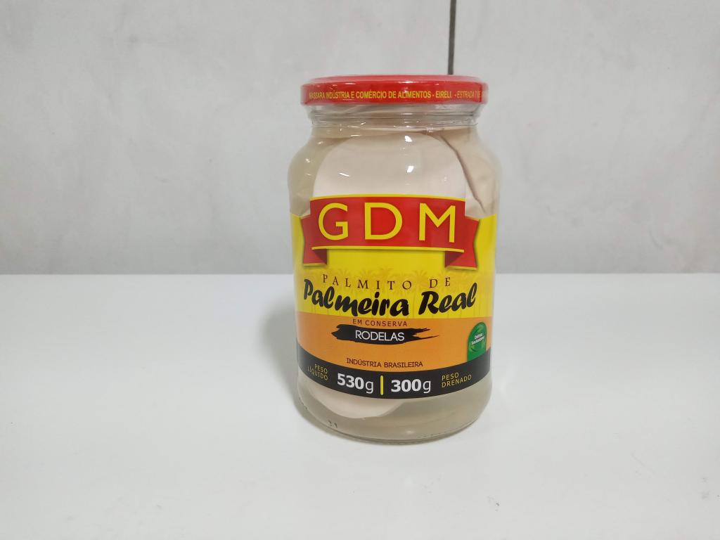 Palmito Palmeira Real Rodela 300g - GDM