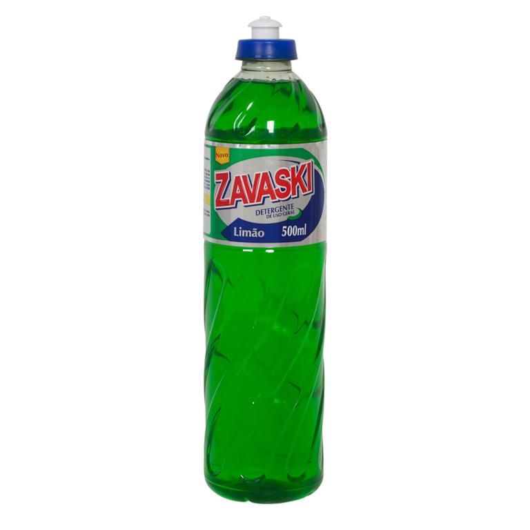 Detergente Zavaski Limao 24x500ml