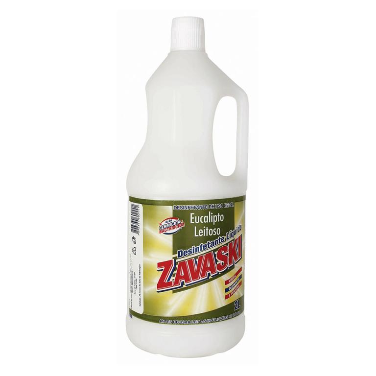 Desinfetante Zavaski Leitoso 6x2L