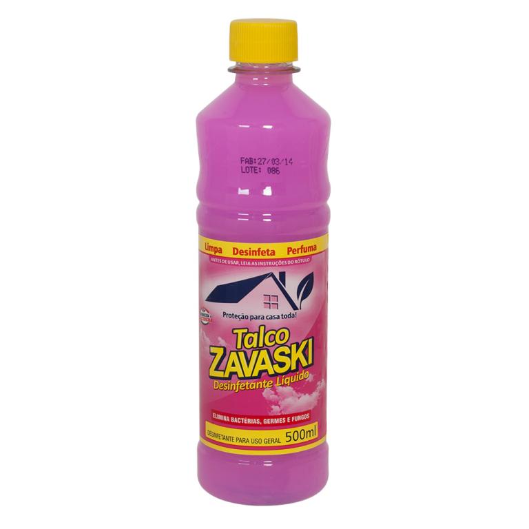 Desinfetante Zavaski Talco 12x500ml