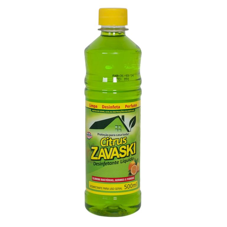 Desinfetante Zavaski Citrus 12x500ml
