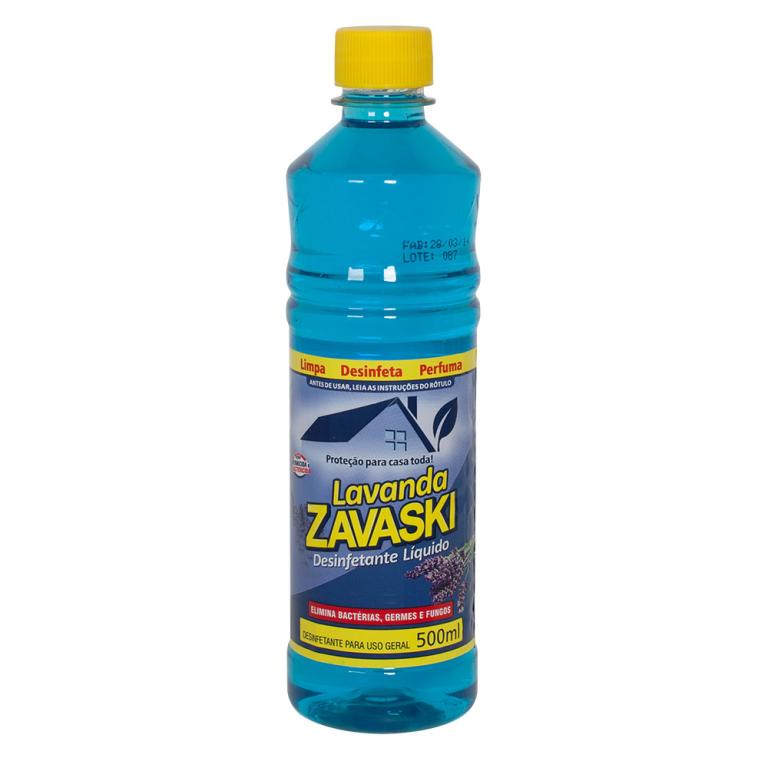 Desinfetante Zavaski Lavanda 12x500ml