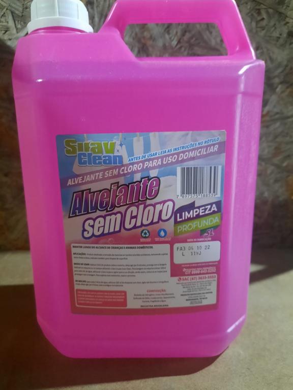 Alvejante sem cloro SuavClean 5L