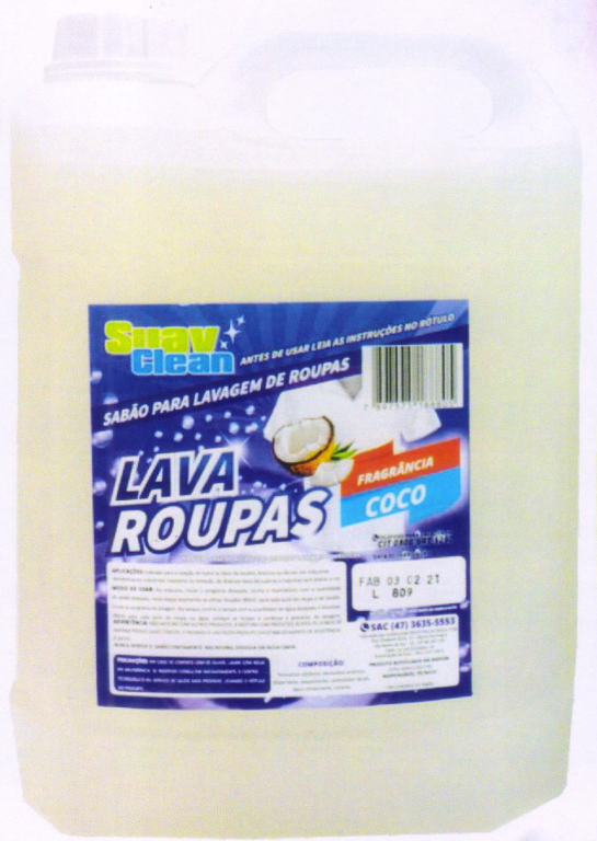 Lava Roupas Coco 5lt SuavClean