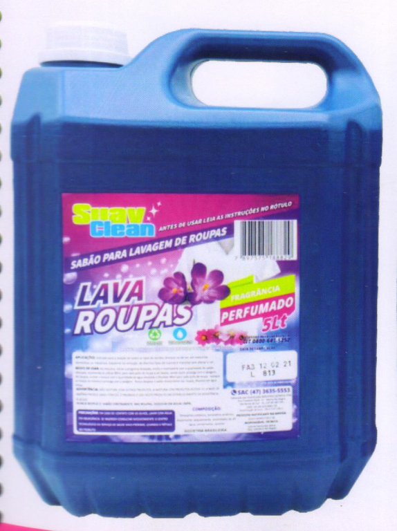 Lava Roupas Perfumado 5lt SuavClean