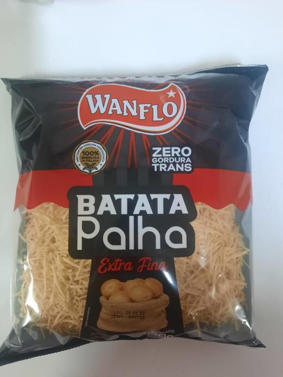 Batata Palha Wanflo Extra Fina 15x250g