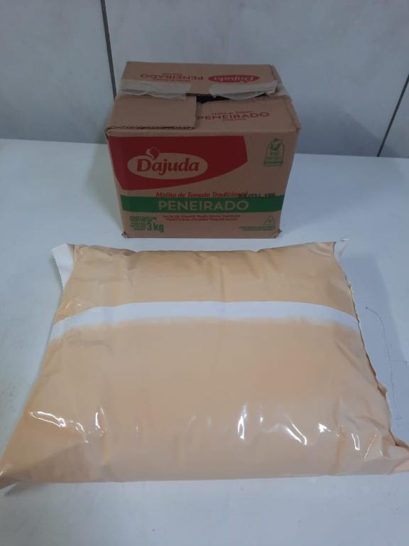 Molho de Tomate Peneirado D'Ajuda box 6x3kg