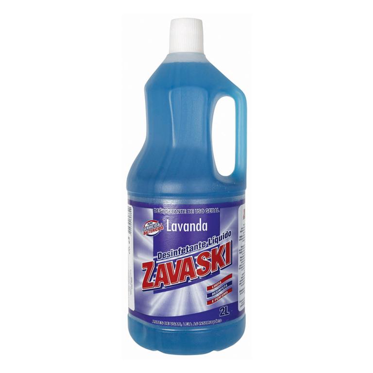 Desinfetante Zavaski Lavanda 6x2L