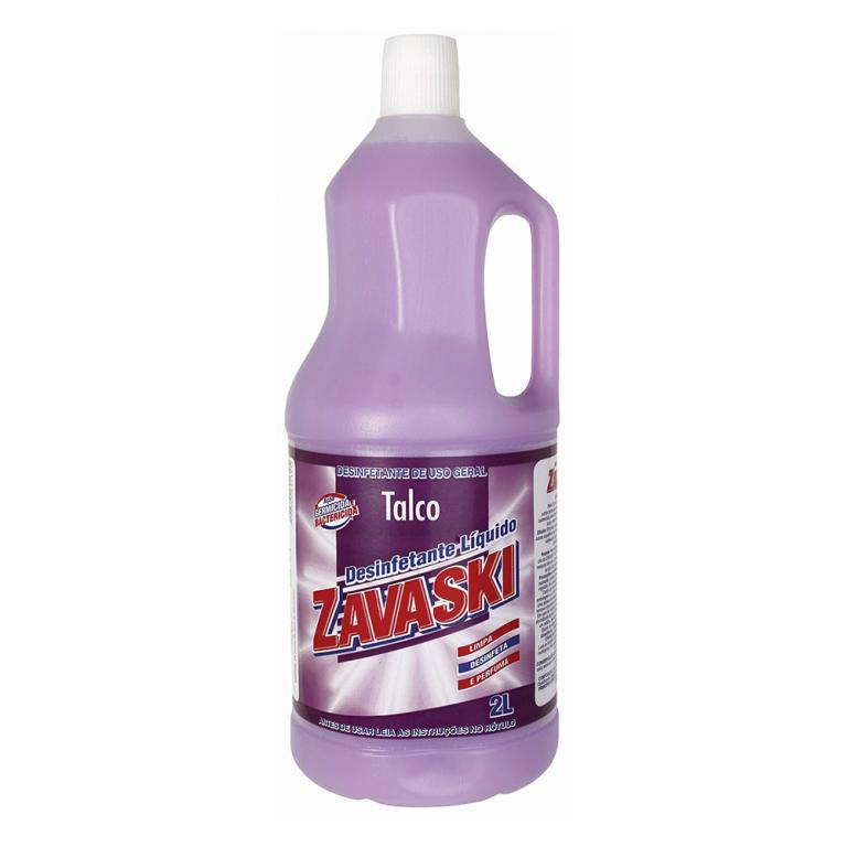 Desinfetante Zavaski Talco 6x2L