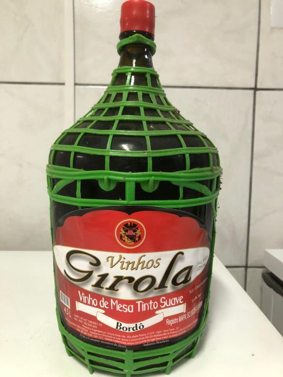 Vinho Girola Tinto Suave Garrafao 4,5L