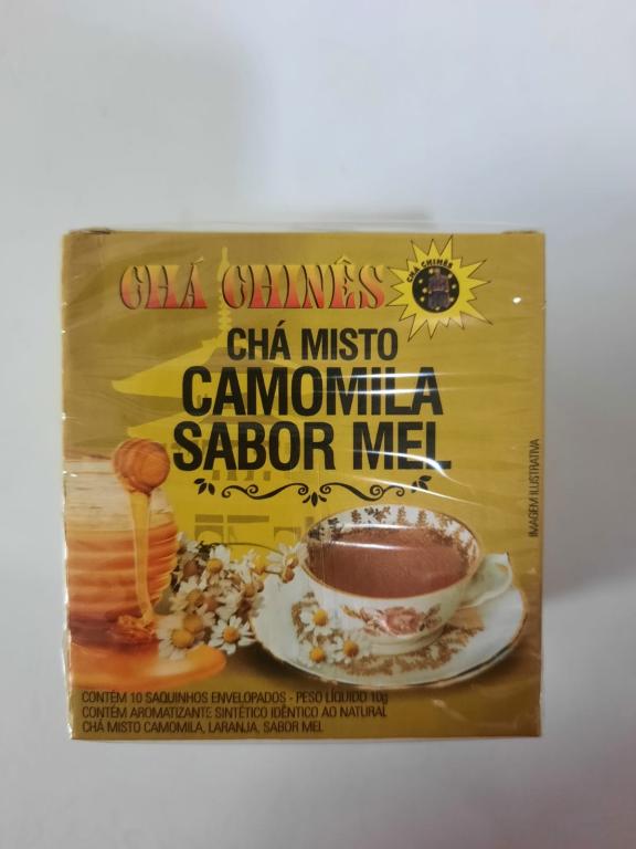 Cha Camomila sabor Mel