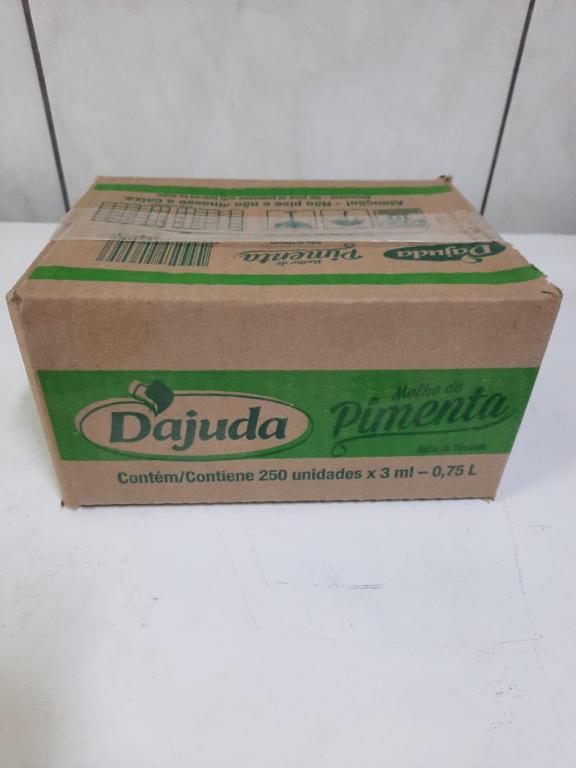 Molho Pimenta Caseiro D'Ajuda Sache 250x3ml