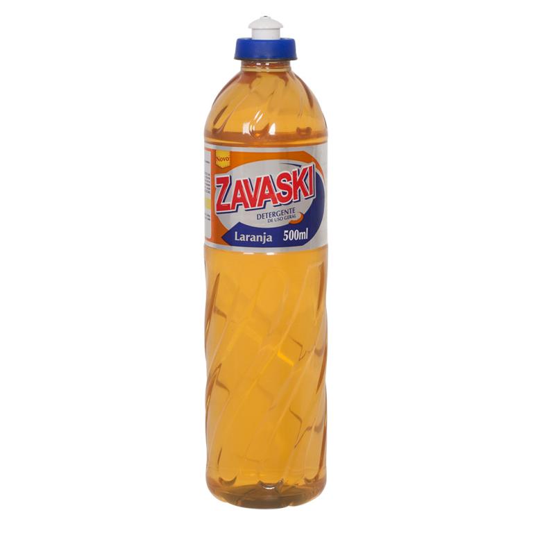 Detergente Zavaski Laranja 24x500ml