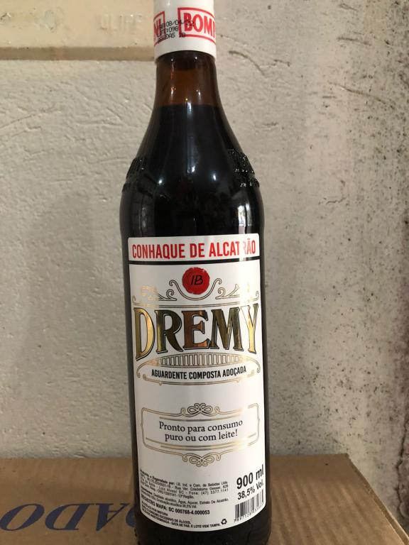 Conhaque de Alcatrao Dremy 6x900ml Peroba
