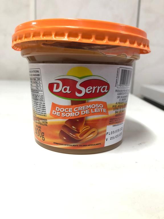 Doce de Soro de Leite Cremoso da Serra 400g