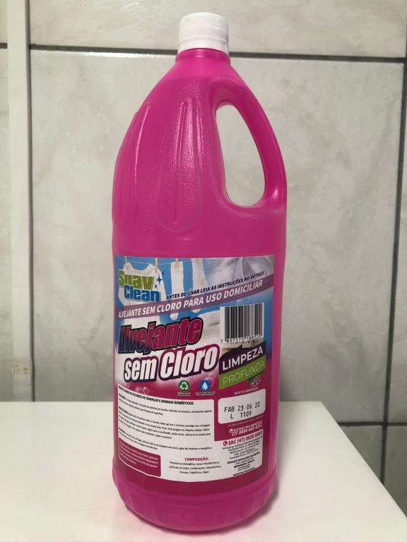 Alvejante sem cloro SuavClean 2L