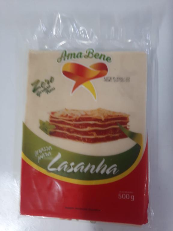 Massa Lasanha 26x500g AMABENE
