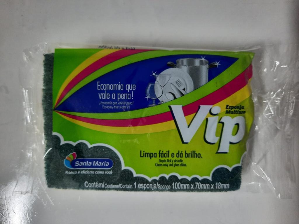 Esponja Dupla Face Vip Multiuso 120x1