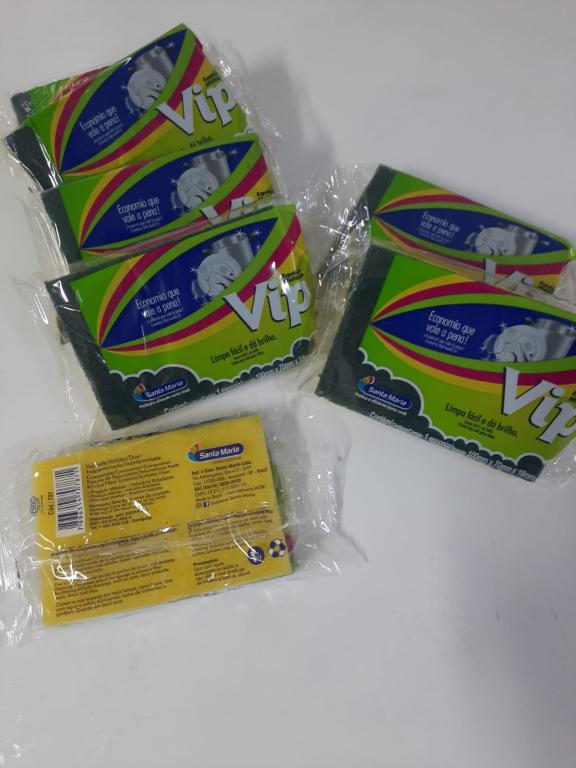 Esponja Dupla Face Vip Multiuso 120x1