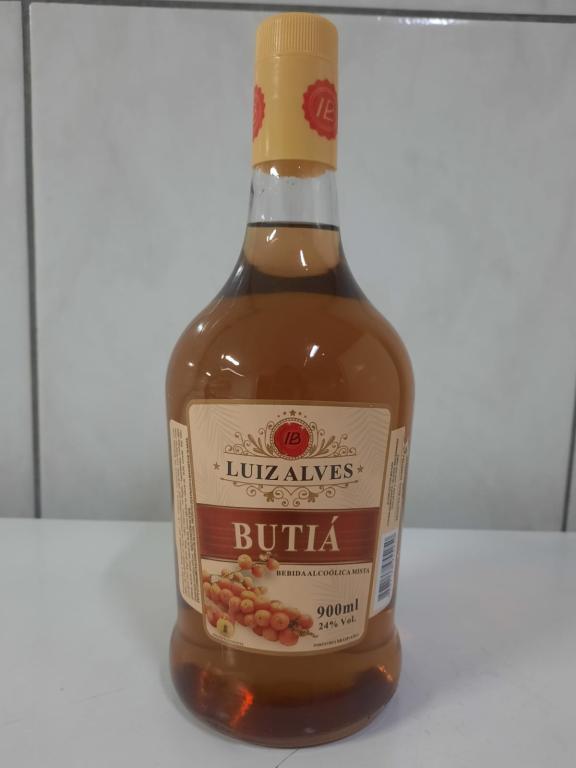 Cachaca Luiz Alves Butia 6x900ml Peroba