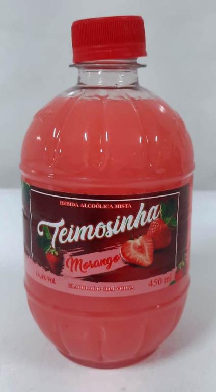 Teimosinha Morango 12x450ml Peroba