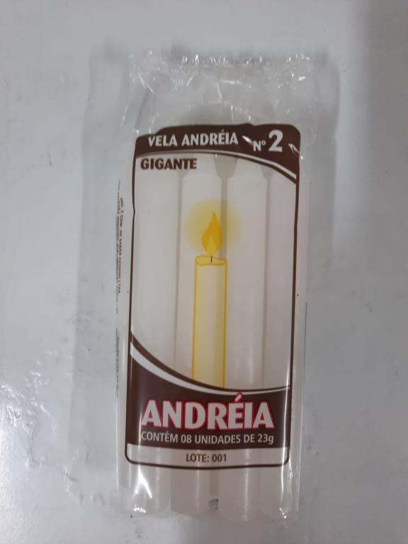 Vela Branca Andreia 02 Gigante 24x8 Zavaski