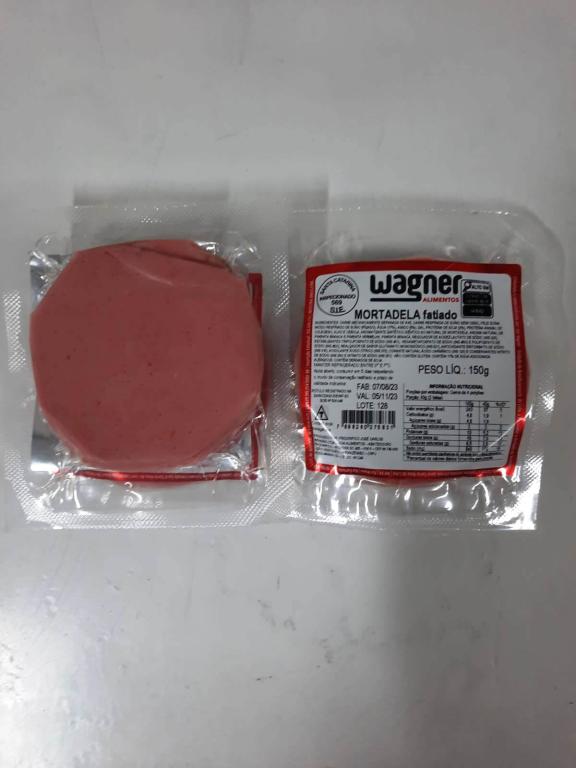 Mortadela fatiada sem toucinho 150g Wagner