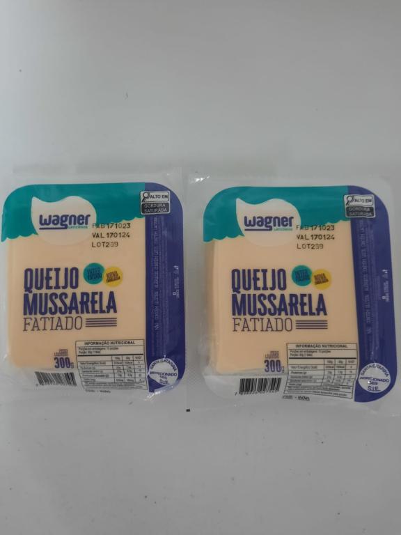 Queijo Mussarela fatiado 72x300g WAGNER