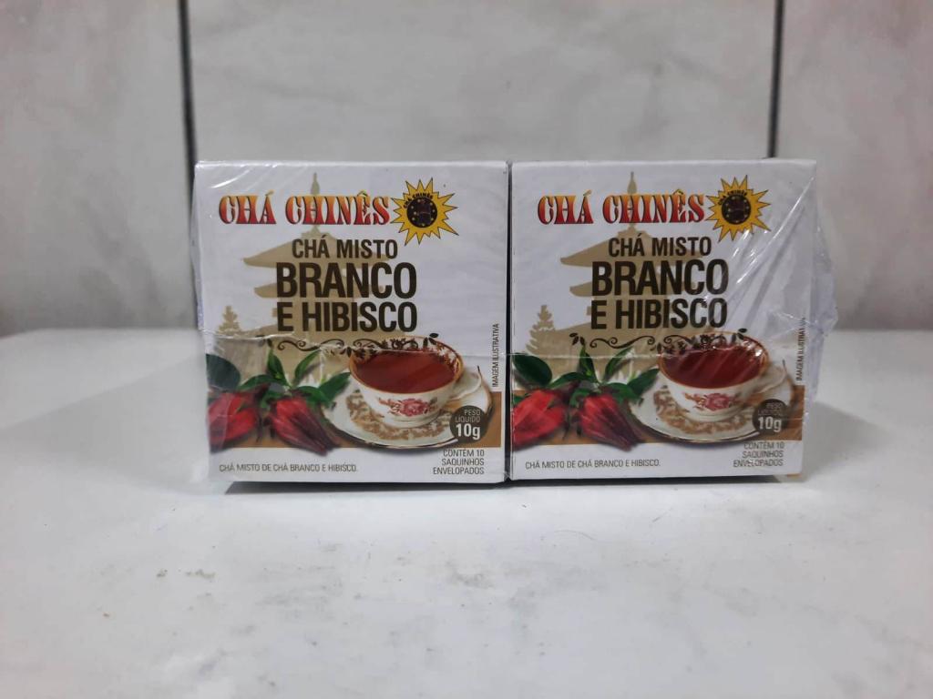 Cha Branco com Hibisco 10g
