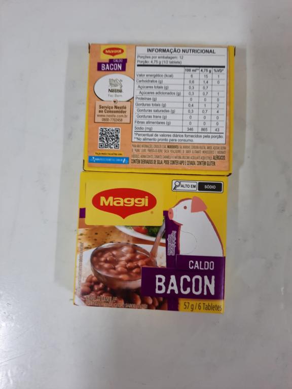 Caldo Bacon Maggi 15x10x57g