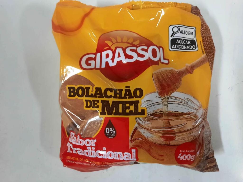 Bolachao de Mel sem calda 12x400g Girassol