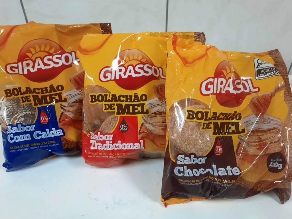 Bolachao de Mel Chocolate 12x400g Girassol