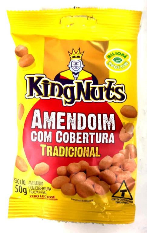 Amendoim Tradicional 25x50g Kingnuts