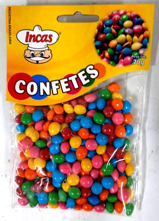 Confete Tradicional 70g INCAS