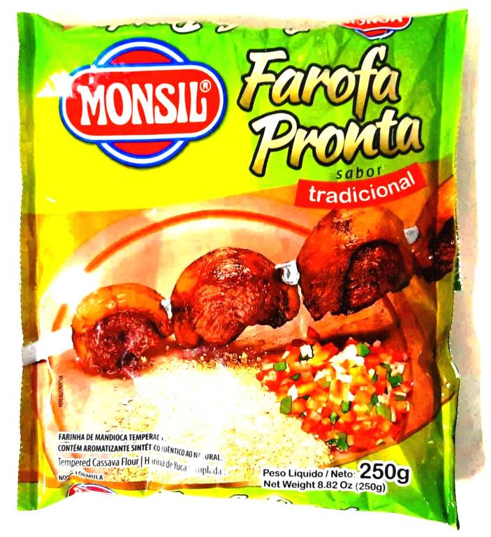 Farofa Monsil 250g Tradicional