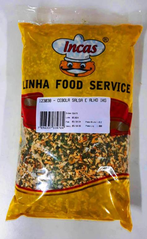Cebola Salsa e Alho 1kg Incas