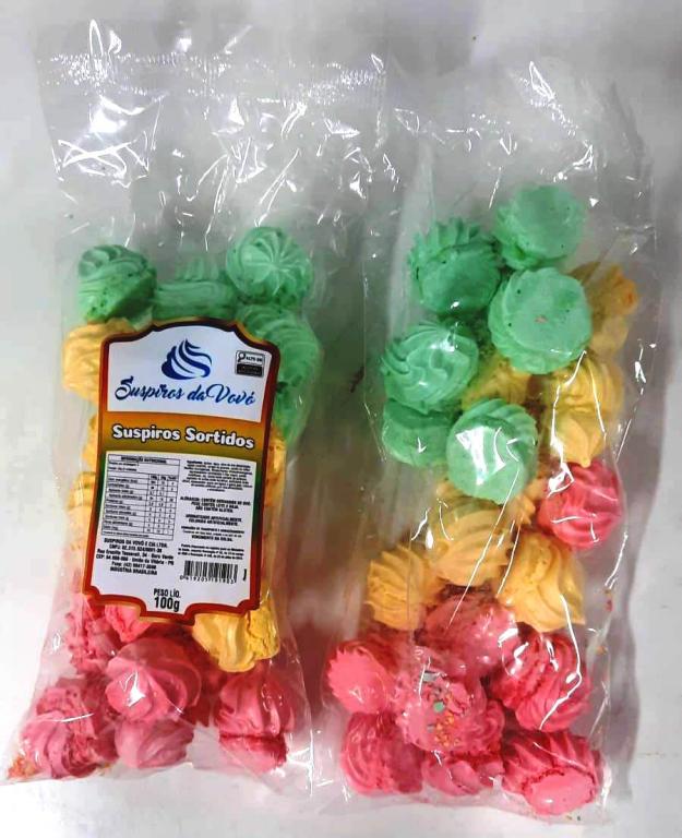 Suspiro Colorido da Vovo 50x100g
