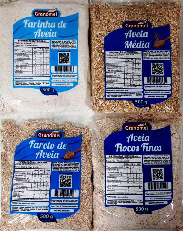 Farelo de Aveia 16x500g Granomel