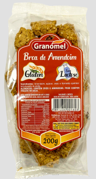 Broa de Amendoim 8x200g Granomel