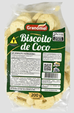 Biscoito de Coco 8x200g Granomel
