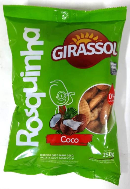 Rosquinha Coco 22x250g Girassol