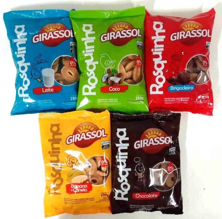 Rosquinha Brigadeiro 22x250g Girassol
