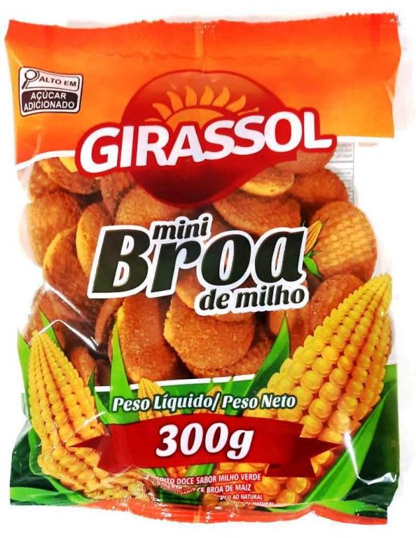 Broa de Milho 20x300g Girassol
