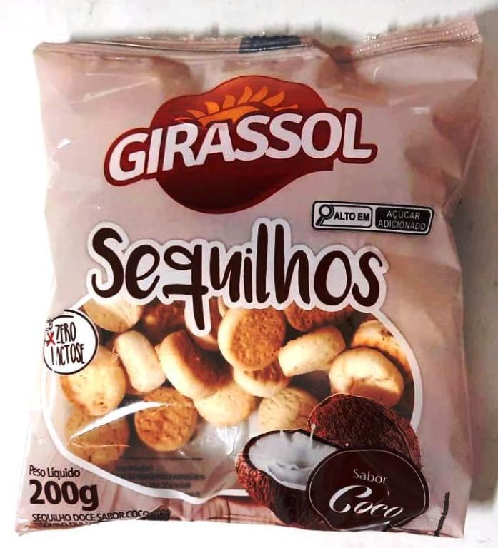 Sequilho Coco 20x200g Girassol