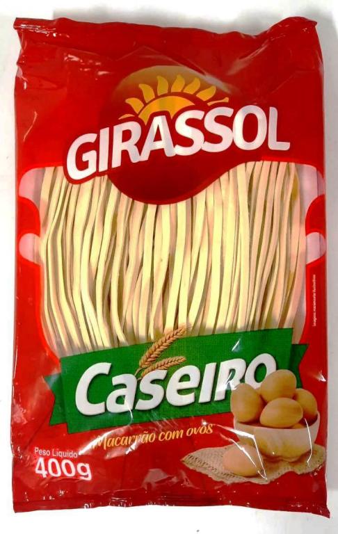 Massa Caseira Girassol Media 28x400g