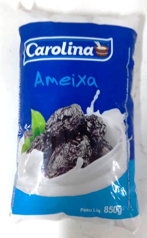 Bebida Lactea Ameixa pacote 12x850g Carolina