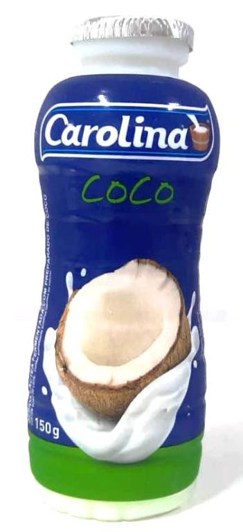 Bebida Lactea Coco garrafa 12x150g Carolina