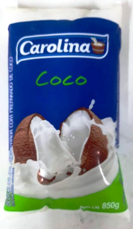 Bebida Lactea Coco pacote 12x850g Carolina