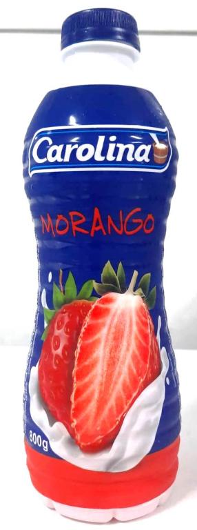 Bebida Lactea Morango garrafa 6x800g Carolina