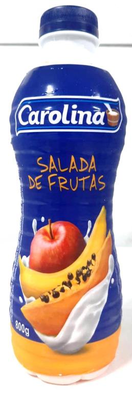 Bebida Lactea Salada de Frutas garrafa 6x800g Carolina